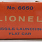 Lionel 6650 O Scale Vintage IRBM Rocket Launcher EX/Box