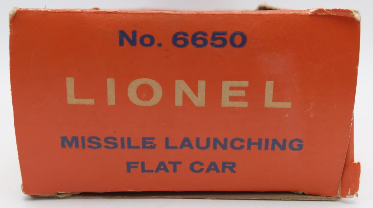 Lionel 6650 O Scale Vintage IRBM Rocket Launcher EX/Box