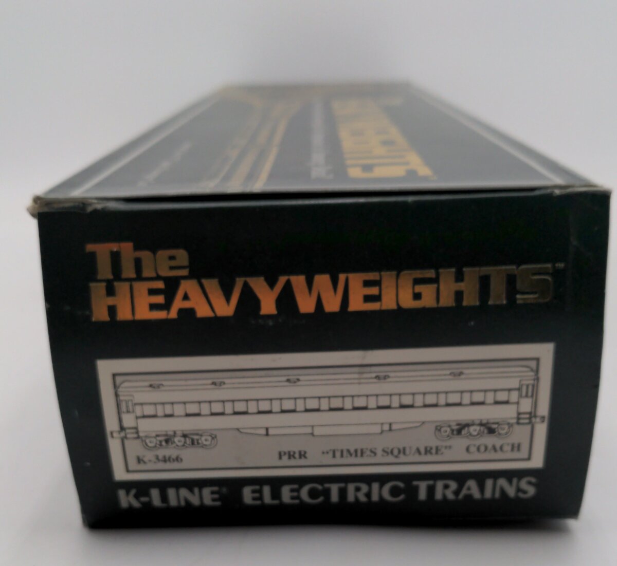 K-Line K-3466 O Pennsylvania "Time Square" 18" Heavyweight Coach Car #3466 EX/Box