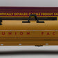 MTH 20-98204 O Gauge Union Pacific Steel Coil Car w/ Cover #229606 EX/Box