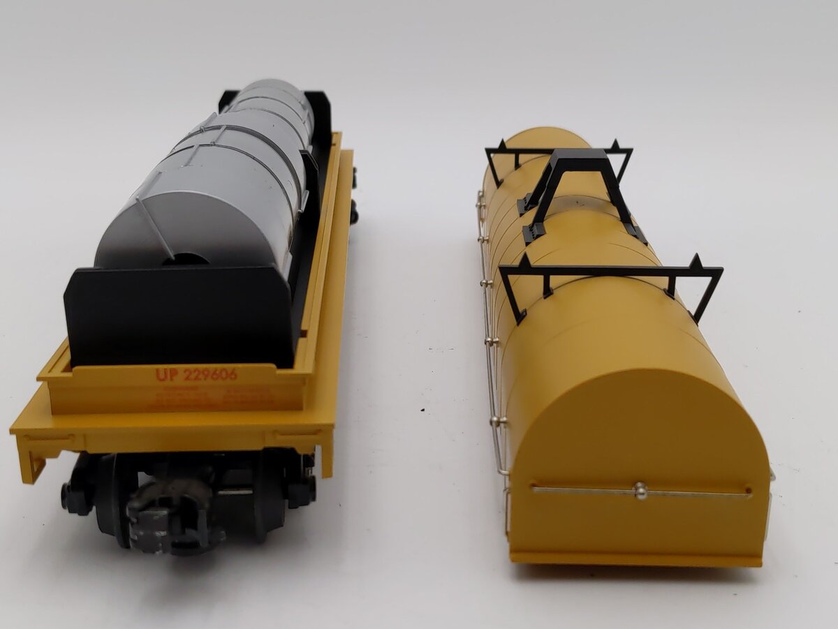 MTH 20-98204 O Gauge Union Pacific Steel Coil Car w/ Cover #229606 EX/Box