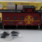 Aristo-Craft 42106 G Santa Fe Long Steel Caboose w/Metal Wheels #999125 EX/Box