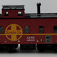 Aristo-Craft 42106 G Santa Fe Long Steel Caboose w/Metal Wheels #999125 EX/Box