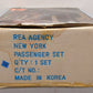 Aristo-Craft 29052 G Scale PRR Railway Express Agency Deluxe Steam Passenger Set EX/Box