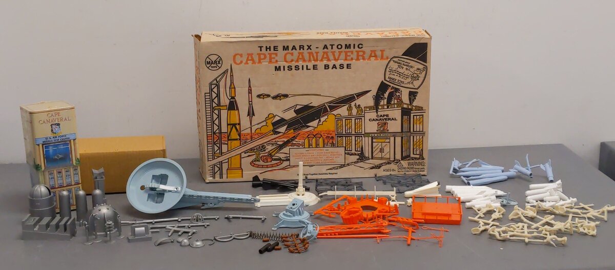 Marx 4521 Atomic Cape Canaveral Missle Base EX/Box
