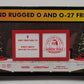 MTH 30-76685 O Christmas Flat Car with Lighted White Christmas Trees  LN/Box