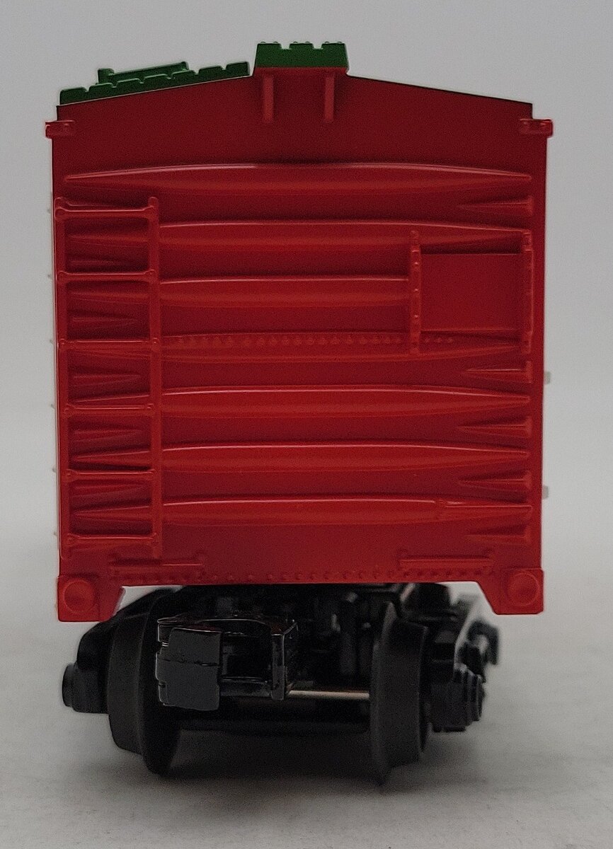 MTH 30-79189 O Gauge Christmas Operating Boxcar w/Signal Man LN/Box