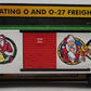 MTH 30-79189 O Gauge Christmas Operating Boxcar w/Signal Man LN/Box