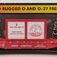 MTH 30-76732 O Christmas Flatcar with Lighted Christmas Trees #120018 LN/Box