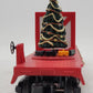 MTH 30-76732 O Christmas Flatcar with Lighted Christmas Trees #120018 LN/Box