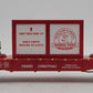 MTH 30-76732 O Christmas Flatcar with Lighted Christmas Trees #120018 LN/Box