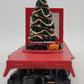 MTH 30-76732 O Christmas Flatcar with Lighted Christmas Trees #120018 LN/Box