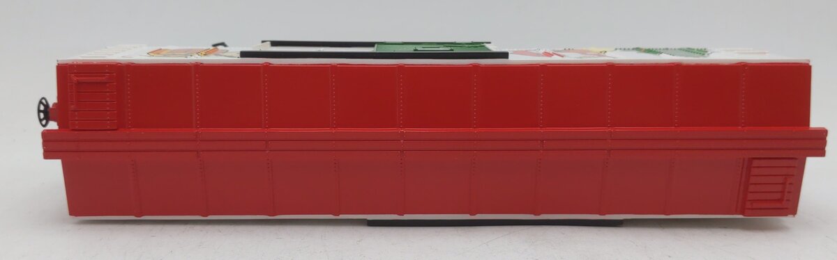 MTH 30-79281 Christmas Operating Box Car w/Signal Man LN/Box