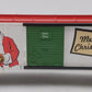 MTH 30-79281 Christmas Operating Box Car w/Signal Man LN/Box