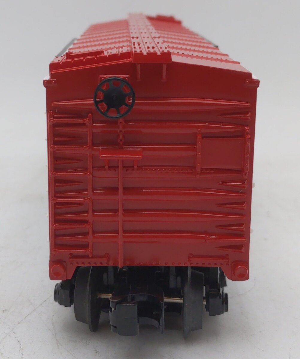 MTH 30-79281 Christmas Operating Box Car w/Signal Man LN/Box