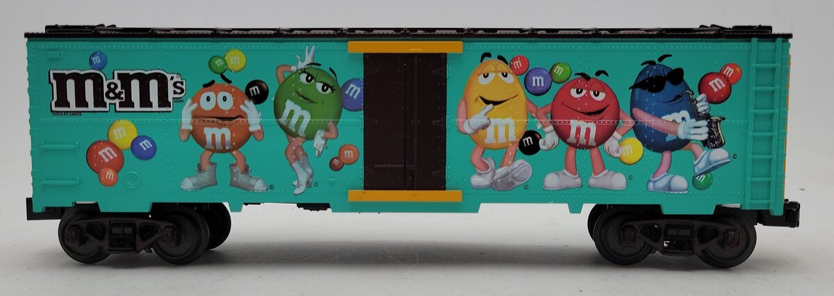 MTH 30-78094 O Gauge M&M'S Modern Reefer Car LN/Box
