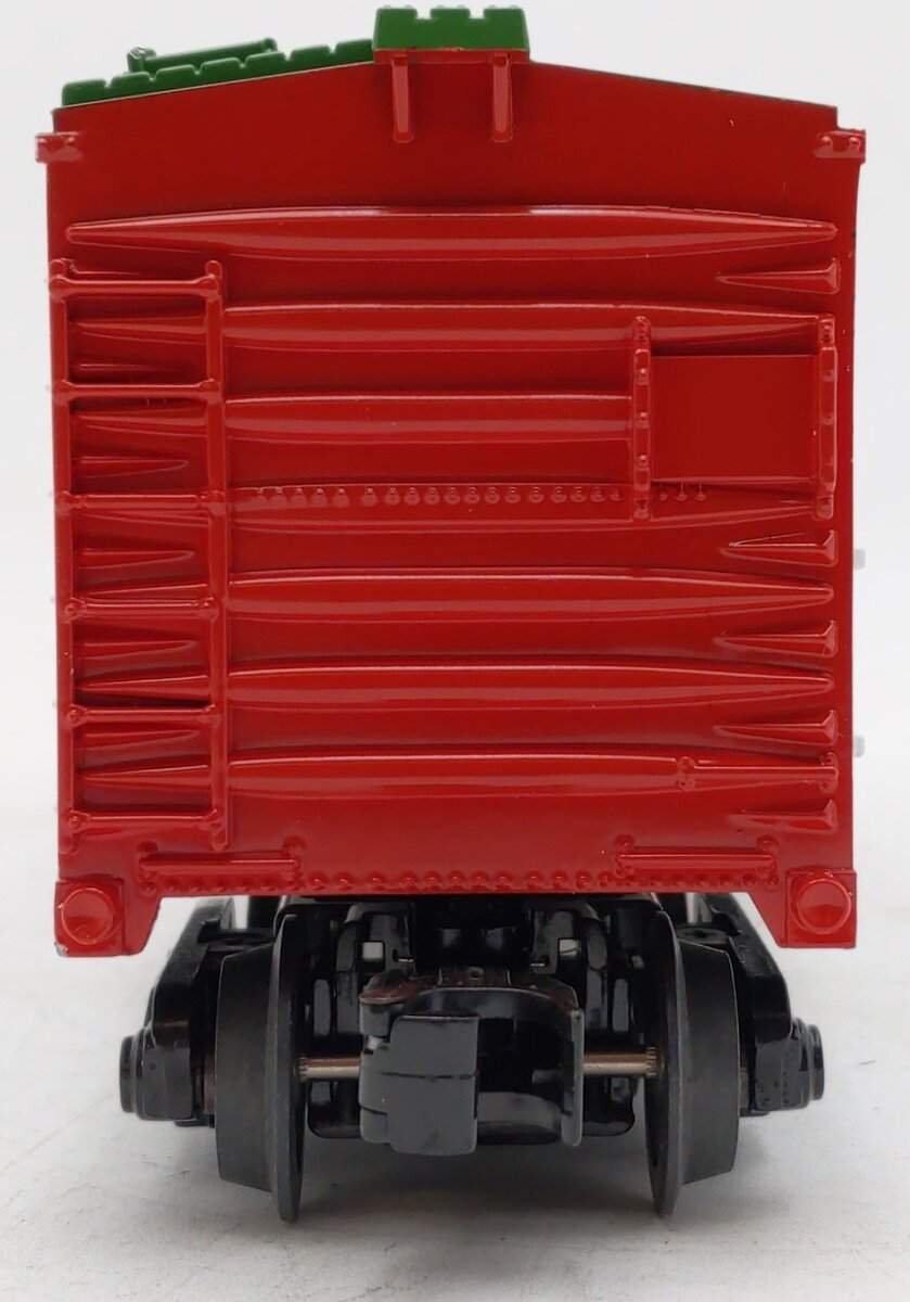 MTH 30-79312 Christmas Operating Box Car w/Signal Man LN/Box