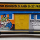 MTH 30-74824 O Happy Holidays Steel Boxcar