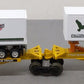 Lionel 6-16334 O Chicago & Northwestern TTUX Flat Cars with Trailers EX/Box