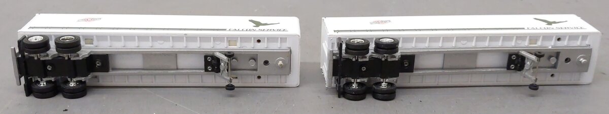 Lionel 6-16334 O Chicago & Northwestern TTUX Flat Cars with Trailers EX/Box