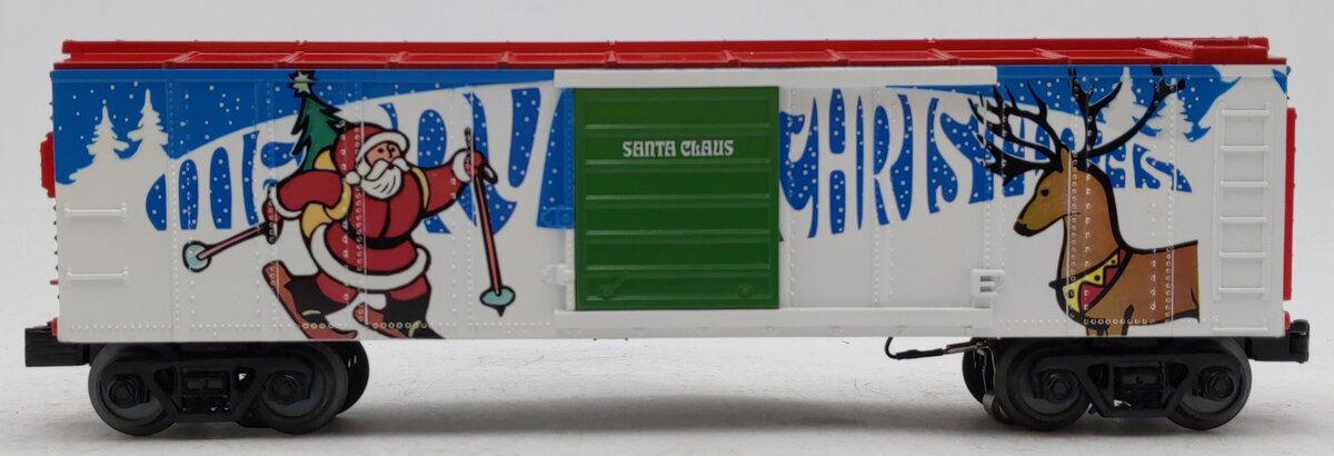 MTH 30-79430 O-27 Christmas Operating Boxcar w/Santa LN/Box