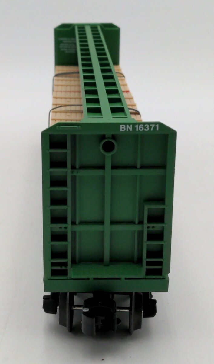 Lionel 6-16371 O Gauge Burlington Northern I-Beam Flat Car #16371 w/Wood Load LN/Box