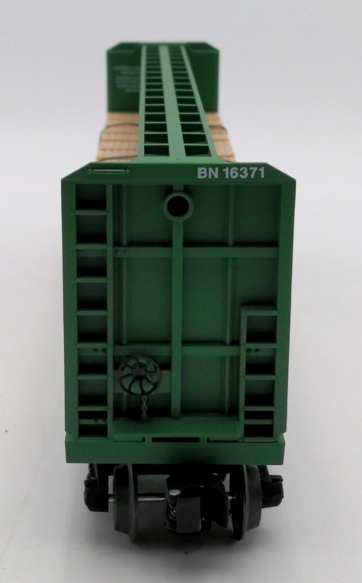 Lionel 6-16371 O Gauge Burlington Northern I-Beam Flat Car #16371 w/Wood Load LN/Box