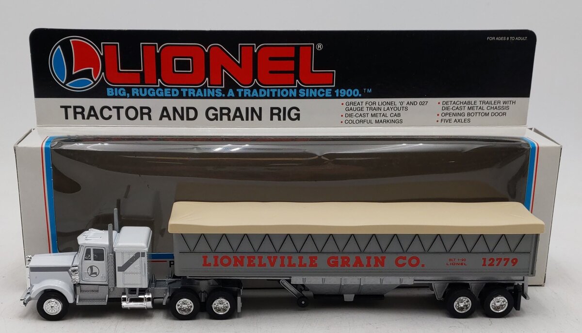 Lionel 6-12779 O Gauge Lionelville Grain Co. Tractor & Grain Rig EX/Box