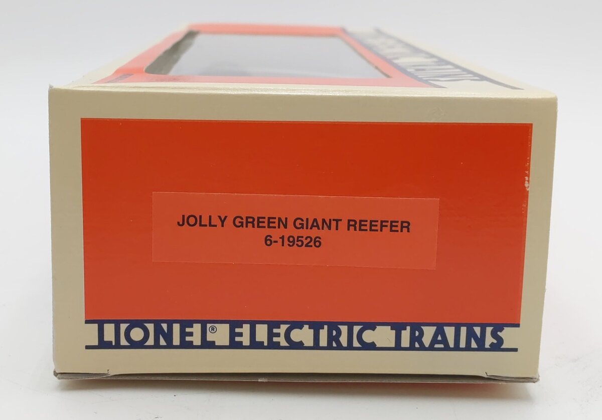 Lionel 6-19526 O Gauge Jolly Green Giant Reefer Car NIB