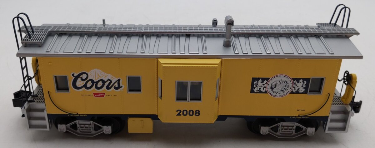 MTH 30-77144 O Gauge Coors Bay Window Caboose LN/Box
