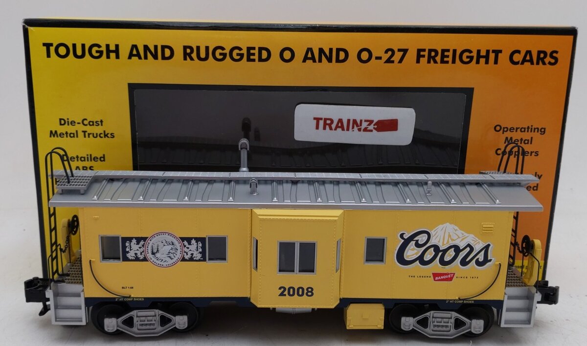 MTH 30-77144 O Gauge Coors Bay Window Caboose LN/Box