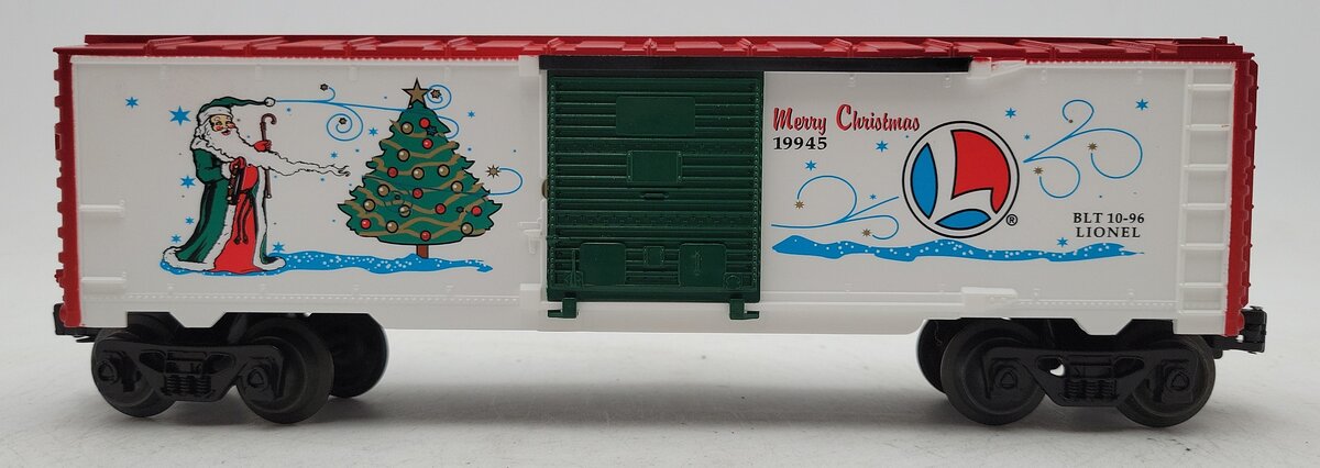Lionel 6-19945 O Gauge Christmas 1996 Holiday Boxcar LN/Box