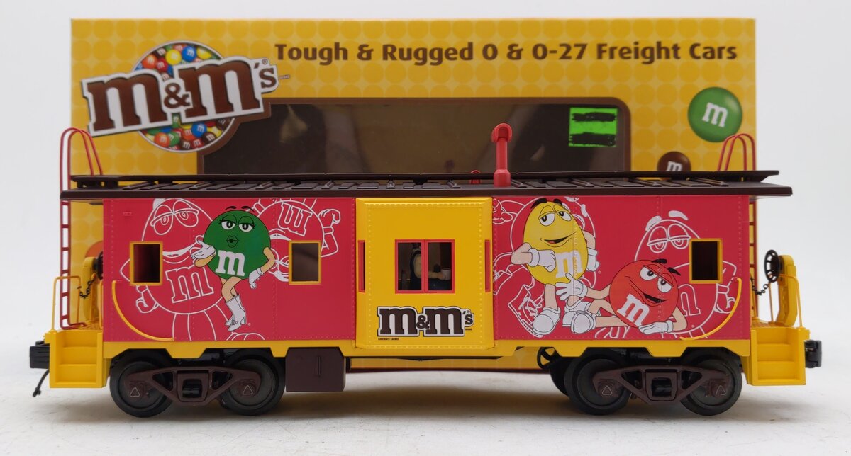 MTH 30-77173 O M&Ms Bay Window Caboose LN/Box