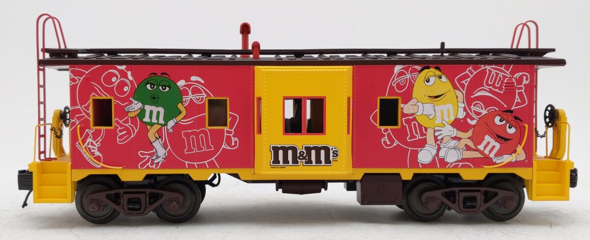 MTH 30-77173 O M&Ms Bay Window Caboose LN/Box