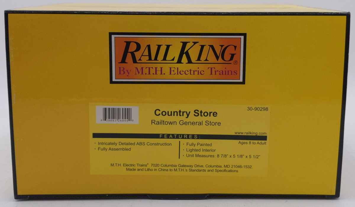 MTH 30-90298 O Gauge Railtown General Store Country Store NIB