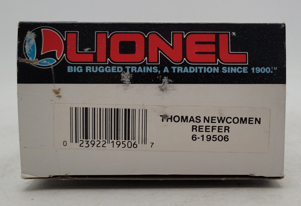 Lionel 6-19506 O Gauge Thomas Newcomen Famous Inventors Reefer LN/Box