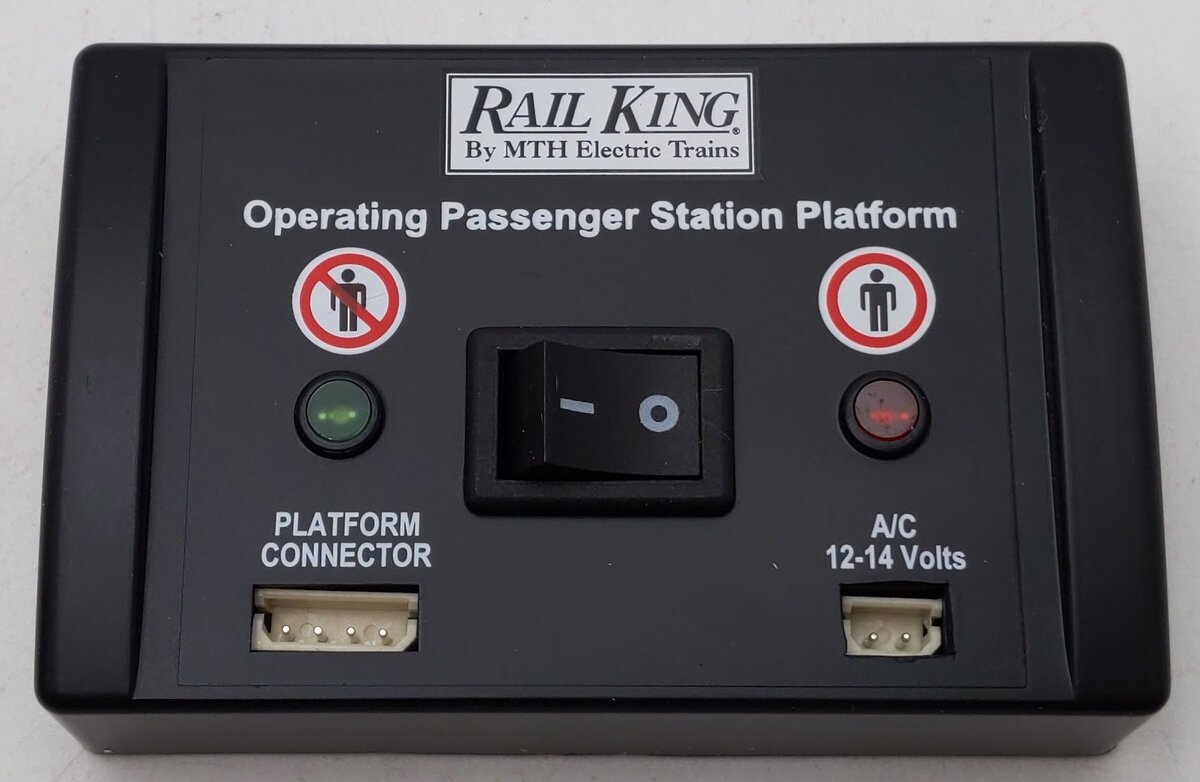 MTH 30-9107 O Middletown Operating Station Platform w/Gray Roof EX/Box