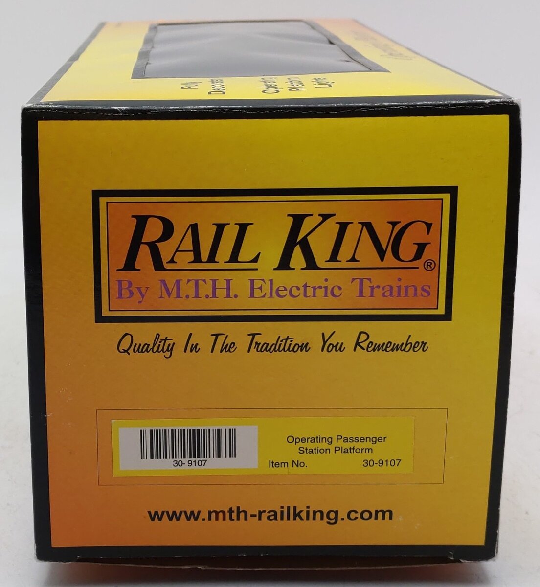 MTH 30-9107 O Middletown Operating Station Platform w/Gray Roof EX/Box
