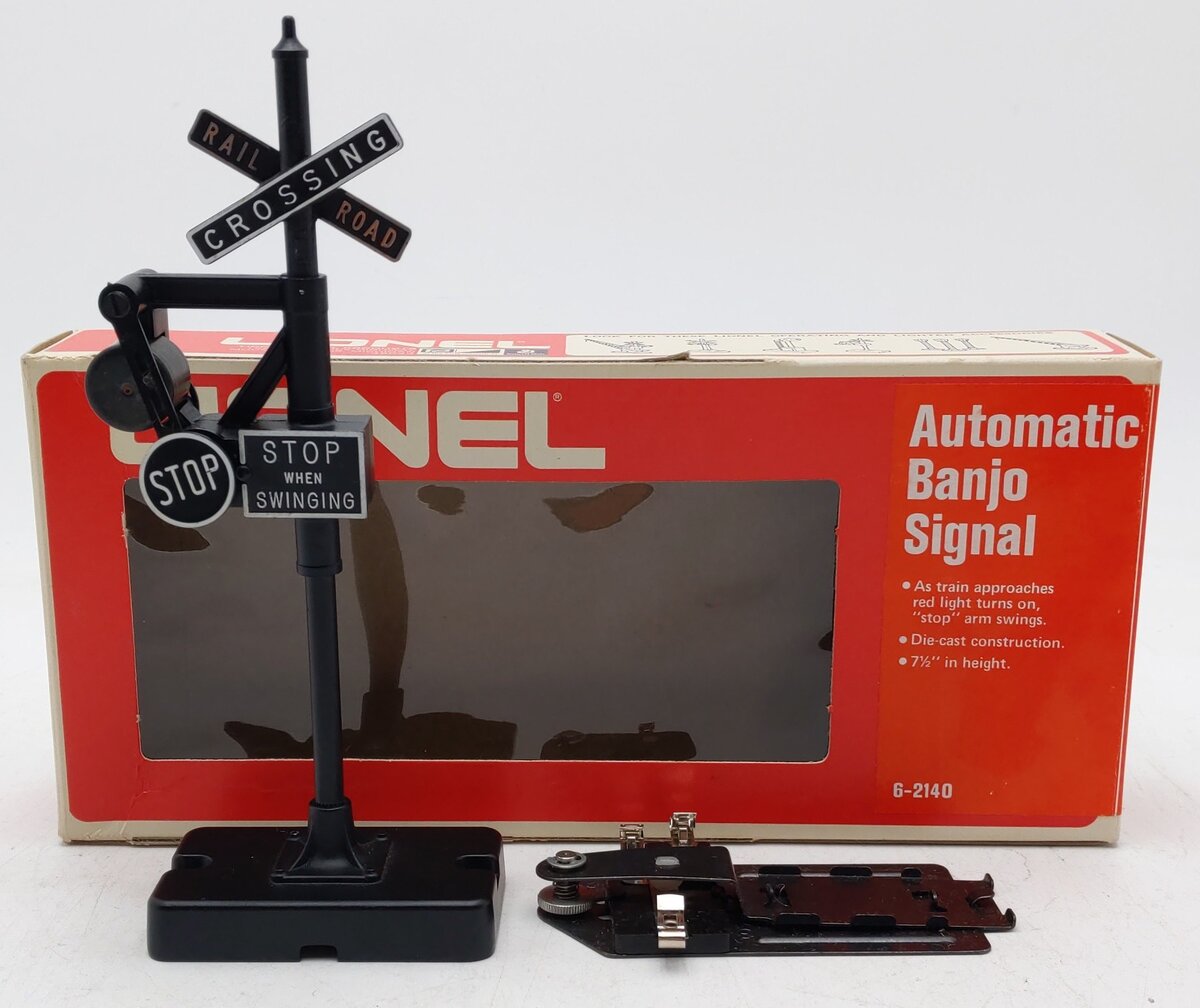 Lionel 6-2140 O Gauge Operating Banjo Signal