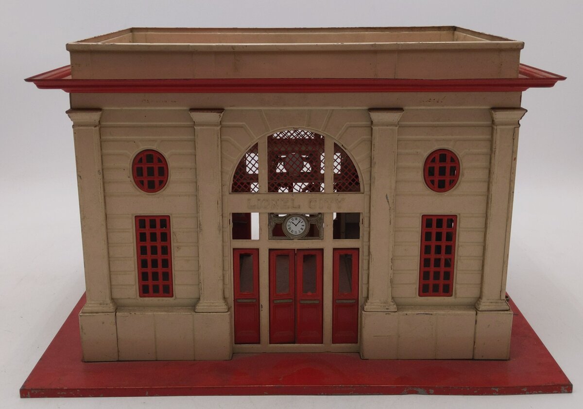 Lionel 115 O Gauge Vintage Lighted Tinplate Passenger Station