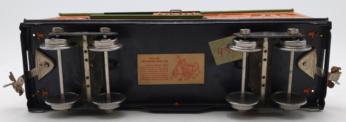 Lionel 513 Vintage Standard Gauge Lionel Lines Tinplate Cattle Car VG