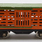 Lionel 513 Vintage Standard Gauge Lionel Lines Tinplate Cattle Car VG