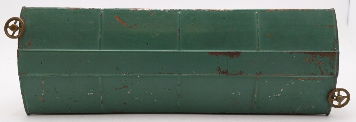 Lionel 514 Vintage Standard Gauge Tinplate Ivory/Peacock Refrigerator Car