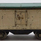 Lionel 514 Vintage Standard Gauge Tinplate Ivory/Peacock Refrigerator Car