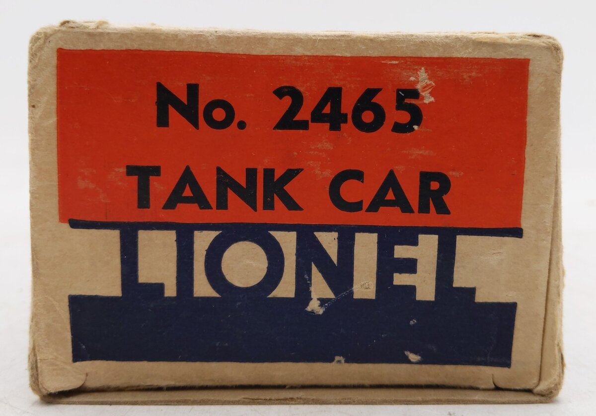 Lionel 2465 Vintage Custom O Gauge North Woodward Double Dome Tank Car #376542/Box
