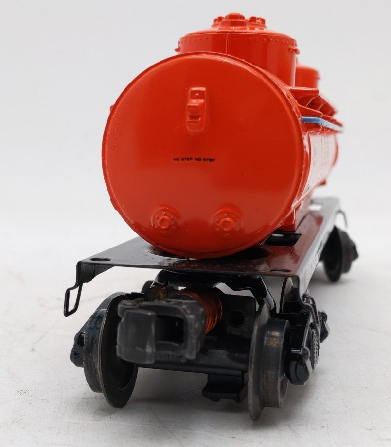 Lionel 2465 Vintage Custom O Gauge North Woodward Double Dome Tank Car #376542/Box