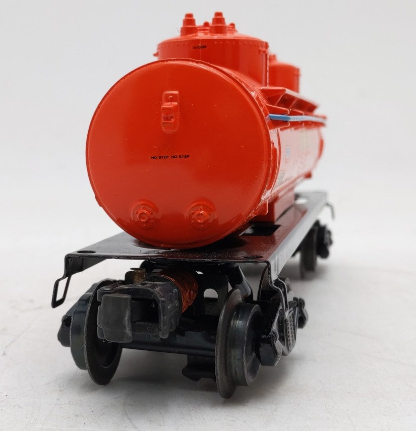Lionel 2465 Vintage Custom O Gauge North Woodward Double Dome Tank Car #376542/Box