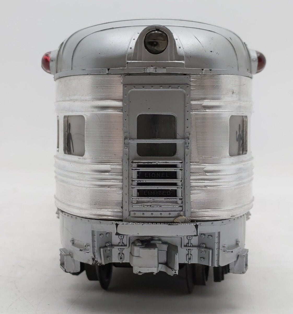 Lionel 2531 Vintage O Lionel Lines Silver Dawn Aluminum Observation Car VG