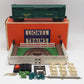 Lionel 3356 Vintage O Santa Fe Operating Horse Car & Platform EX/Box