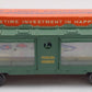 Lionel 3435 Vintage O Operating Traveling Aquarium Car EX/Box